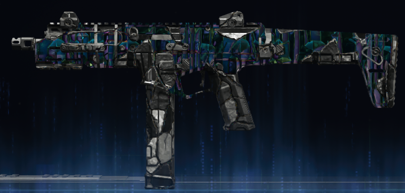Rendu du camouflage Verre étoilé sur Ryden 45K